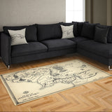 Lord of the Rings Middle Earth Map - Lord Of The Rings Carpet