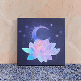 Lotus Canvas Painting