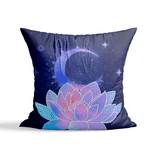 Lotus Çift Taraflı Kırlent Kılıfı 2 Adet