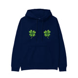 Lucky Twins Hoodie - Lacivert - ön görünüm