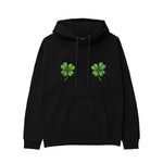 Lucky Twins Hoodie - Siyah - ön görünüm