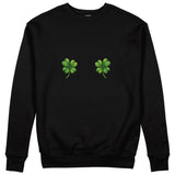 Lucky Twins Sweatshirt - Siyah - ön görünüm
