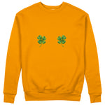 Lucky Twins Sweatshirt - Turuncu - ön görünüm
