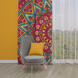 Mandala Background Curtain