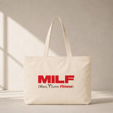 MILF / Man I Love Fitness Club Tote Bag