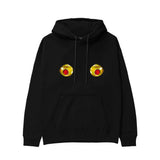 Nipples Hoodie - Siyah - ön görünüm