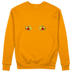 Nipples Sweatshirt - Turuncu - ön görünüm