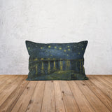 Starry Night Over the Rhône - Starry Night Over the Rhone Double-Sided Pillowcase