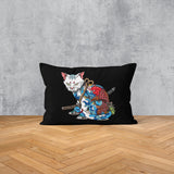 Lucid - Double Sided Pillowcase with Cat