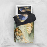 Girl with a Pearl Earring &amp; The Birth of Venus Double-Sided Duvet Cover Set