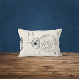 BB-8 Ivory Double Sided Pillow Case