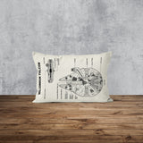 Millennium Falcon Ivory Double Sided Pillow Case