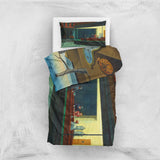 The Persistence of Memory &amp; Night Birds Double-Sided Duvet Cover Set