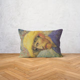 Van Gogh Self-Portrait with Straw Hat Double-Sided Pillowcase 