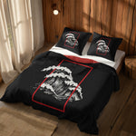 The Pug & Perspektif Kanagawa Çift Taraflı Nevresim Takımı; çift kişilik BB-01 native görünüm