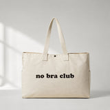 No Bra Club Daily Tote Bag