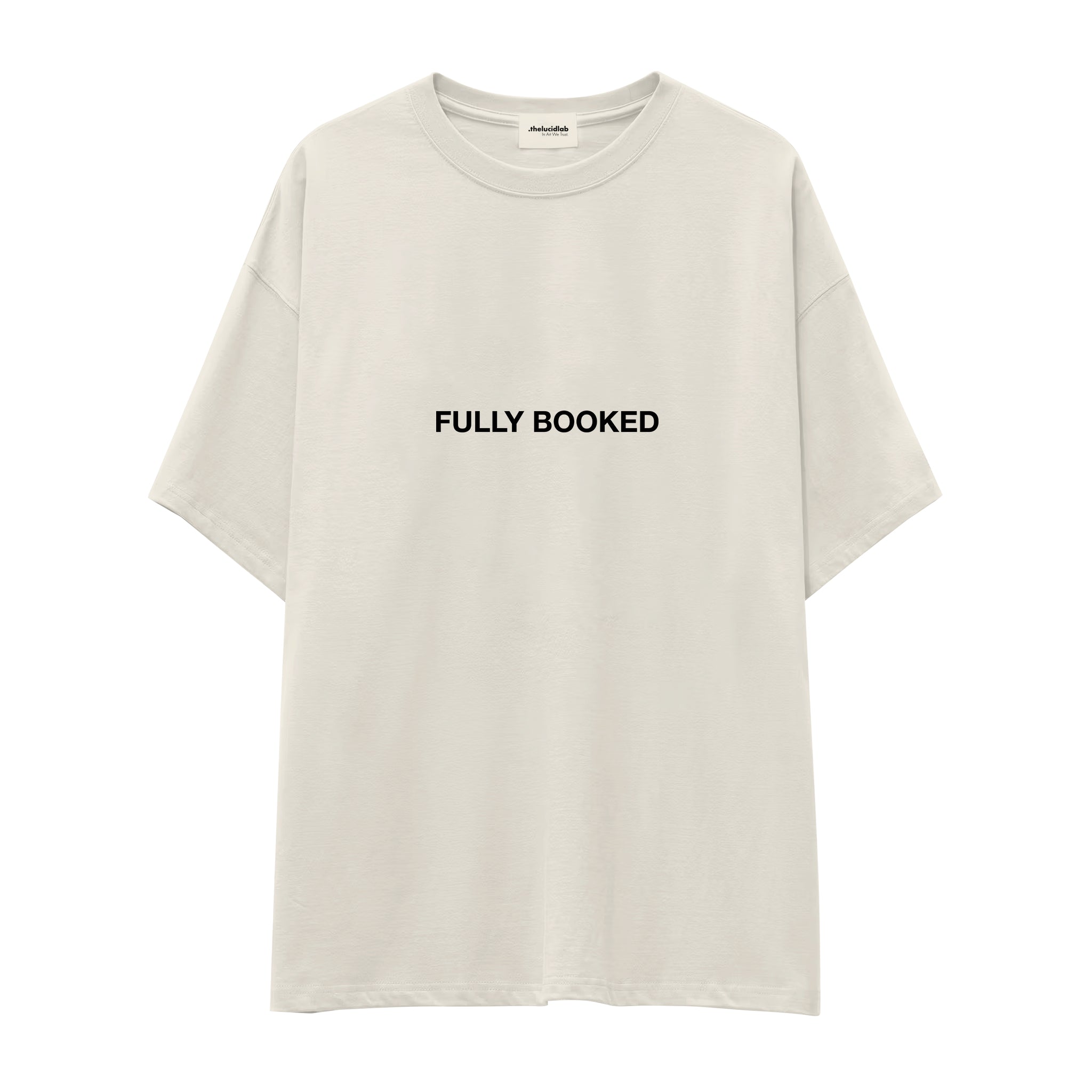 PLAN-FOR-TODAY-oversize — Ekru — ön görünüm