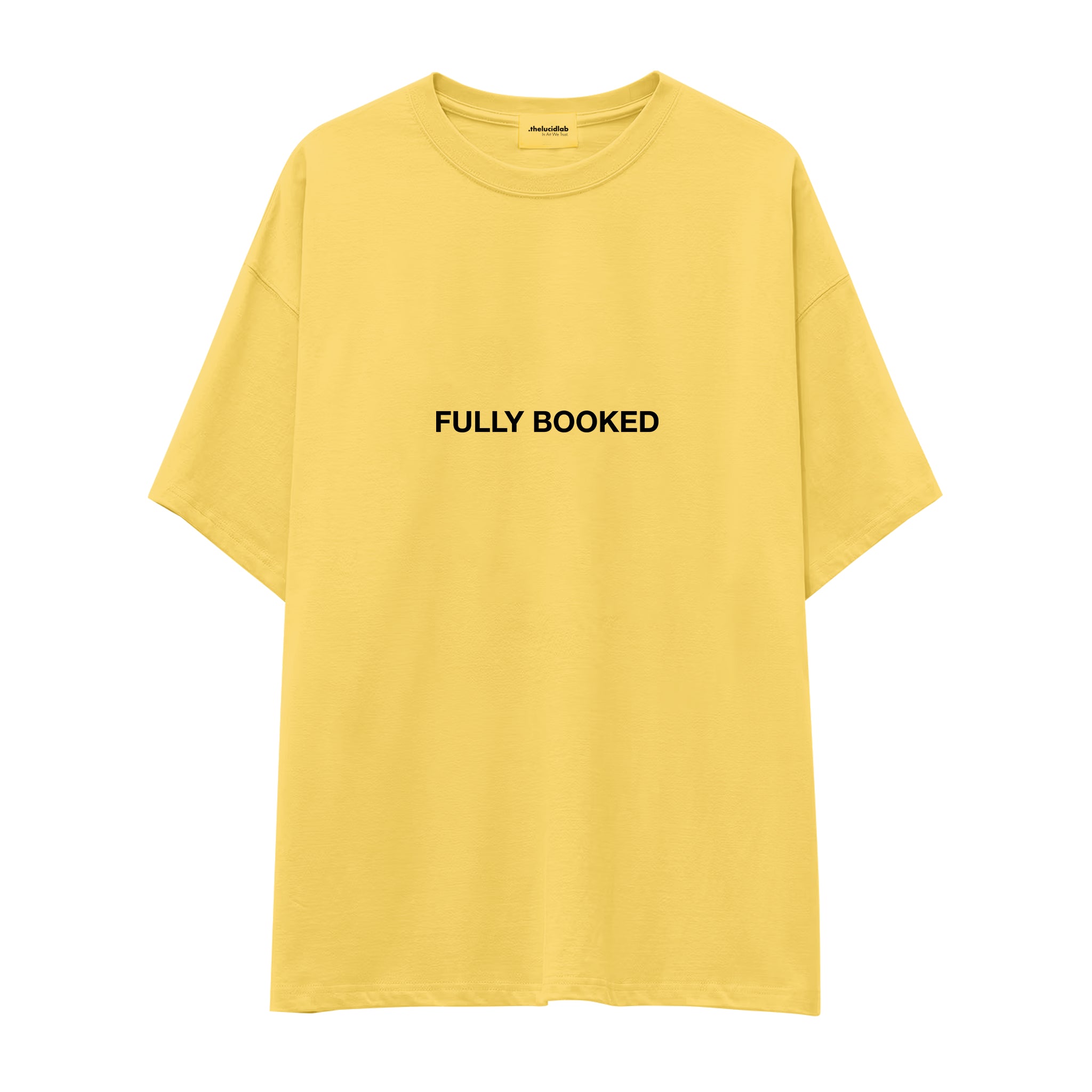 PLAN-FOR-TODAY-oversize — Sarı — ön görünüm