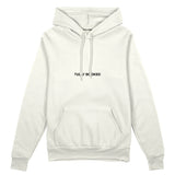 Plan for Today Oversize Hoodie – Beyaz – ön görünüm