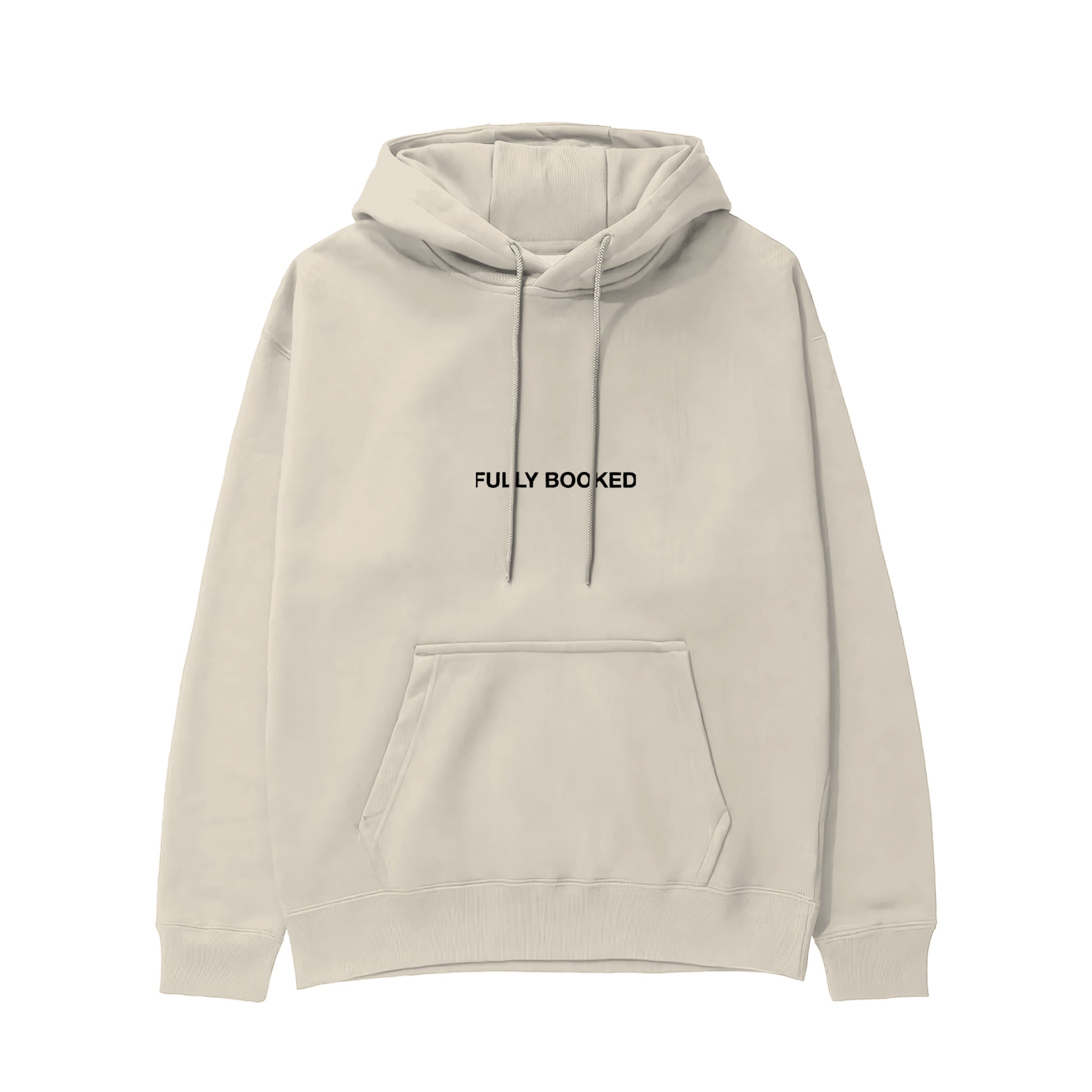 Plan for Today Hoodie – Krem – ön görünüm
