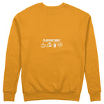Plan for Today Sweatshirt – Turuncu – arka görünüm