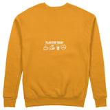 Plan for Today Sweatshirt – Turuncu – arka görünüm