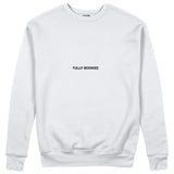 Plan for Today Sweatshirt – Beyaz – ön görünüm