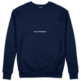 Plan for Today Sweatshirt – Lacivert – ön görünüm