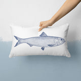 Real Fish / Fish Marine Themed Double-Sided Throw Pillow Cover