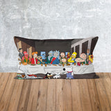 Champions Last Supper 30cm x 50cm Double Sided Throw Pillow Cover