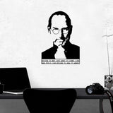 Steve Jobs Metal Tablo