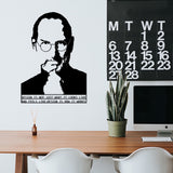 Steve Jobs Metal Tablo