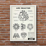 Arc Reactor Ivory Poster