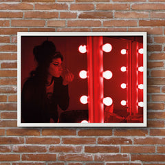 Amy Winehouse Dublin 2007 Red Poster