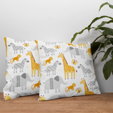 Enjoy - Hayvanlı Çift Taraflı Kırlent Kılıfı 2 Adet