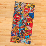 Pop Art - Sports Towel with Comics