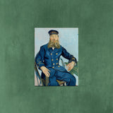 Portrait of Postman Joseph Roulin Canvas Print