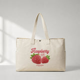 Raspberry Daily Tote Bag