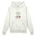 Reformer Social Club Oversize Hoodie – Beyaz – ön görünüm
