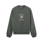 Reformer Social Club Oversize Sweatshirt – Antrasit – ön görünüm