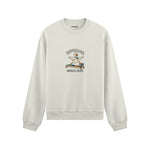 Reformer Social Club Oversize Sweatshirt – Beyaz – ön görünüm
