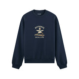 Reformer Social Club Oversize Sweatshirt – Lacivert – ön görünüm