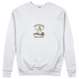 Reformer Social Club Sweatshirt – Beyaz – ön görünüm