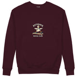Reformer Social Club Sweatshirt – Bordo – ön görünüm