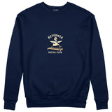 Reformer Social Club Sweatshirt – Lacivert – ön görünüm