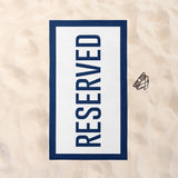 Reserved Beach Towel