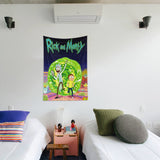 Rick and Morty Portal Duvar Örtüsü