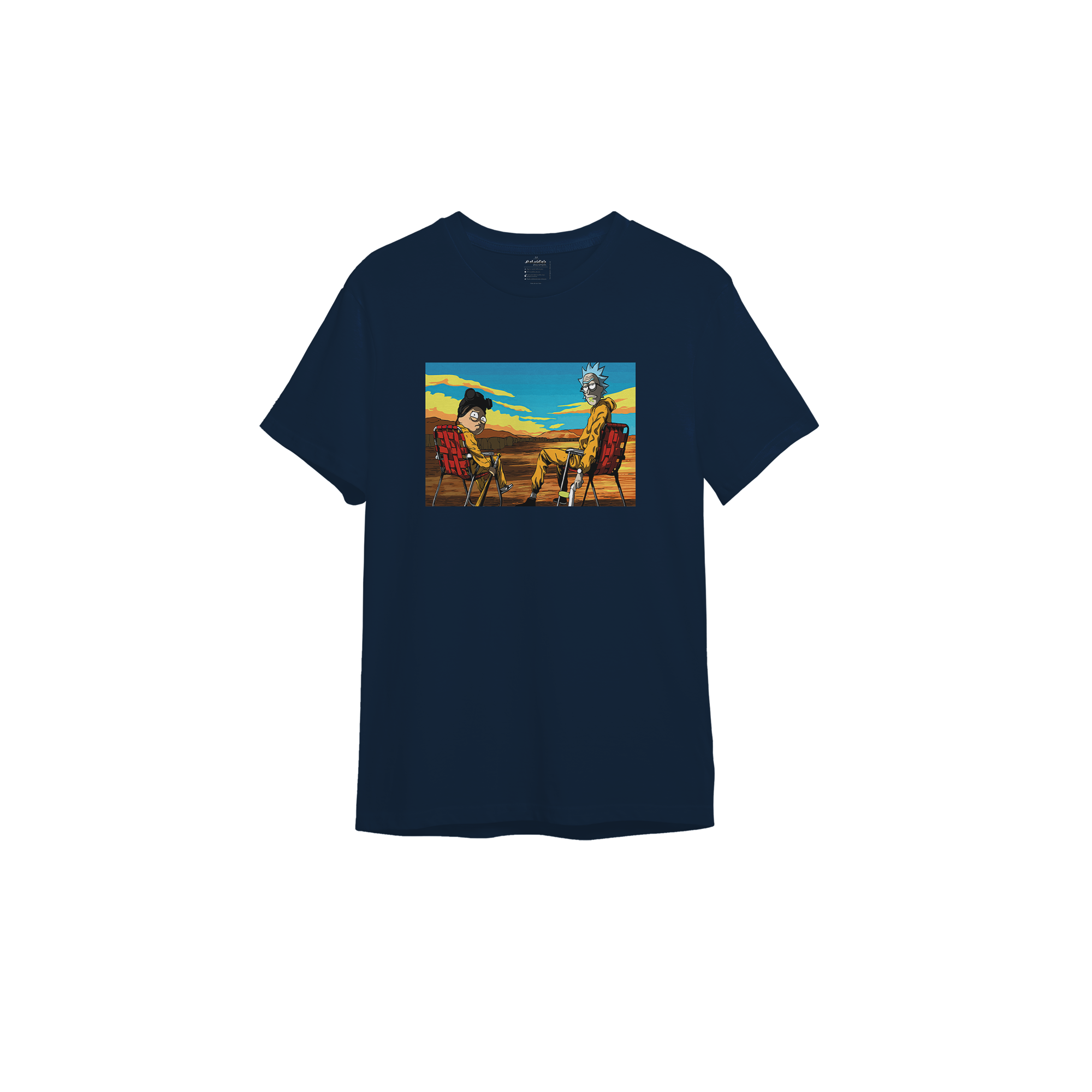 Breaking Bad / Rick and Morty Tişört