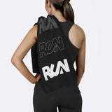 Run / Siyah Spor Havlusu