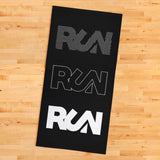 Run / Siyah Spor Havlusu